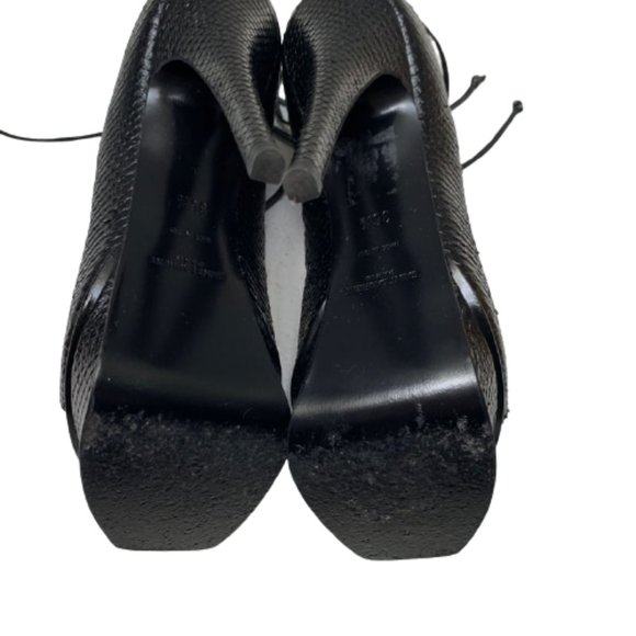 Saint Laurent Tribute Sixteen Black Size 36.5 - Picture 4 of 7